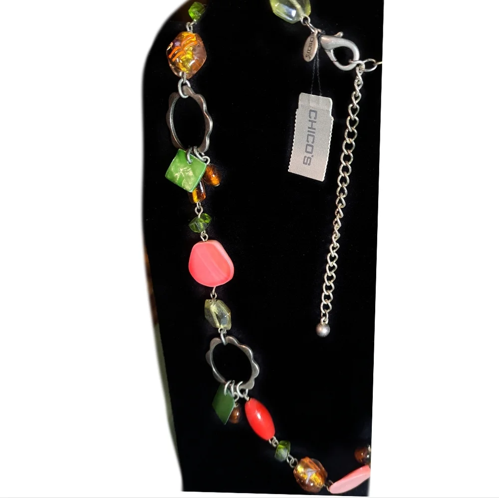 Chico's Multicolor Statement Necklace
